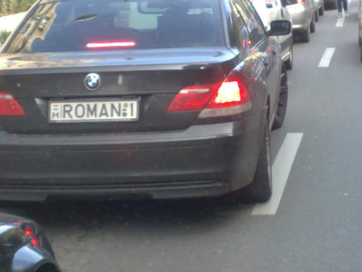 Ce număr de înmatriculare şi-a pus un român din Ungaria Ce număr de înmatriculare şi-a pus un român din Ungaria